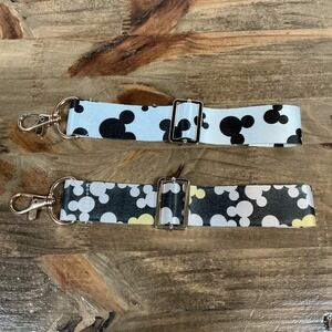 2 Mouse Ear Holders for Backpack Bag Headband Lanyard Strap Keychain NWOT Travel